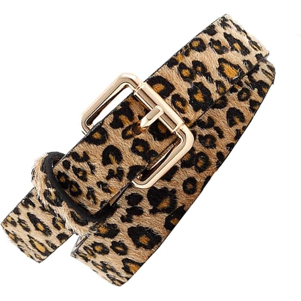 Amazon.com: RSGMU Men's Belts Y2k Leather Fur Belt